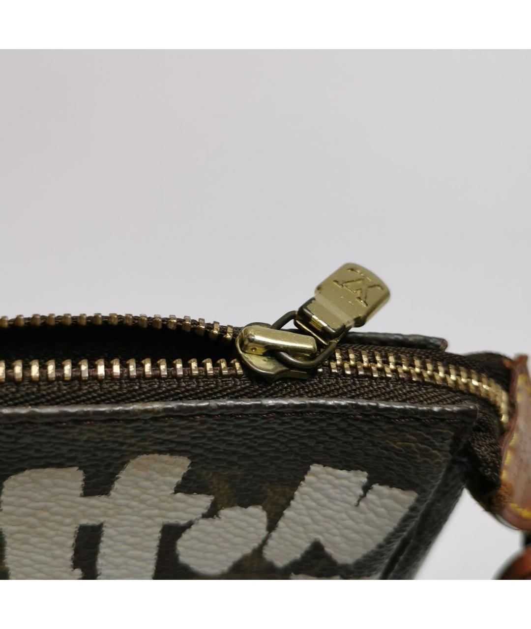 LOUIS VUITTON Коричневая сумка через плечо, фото 7