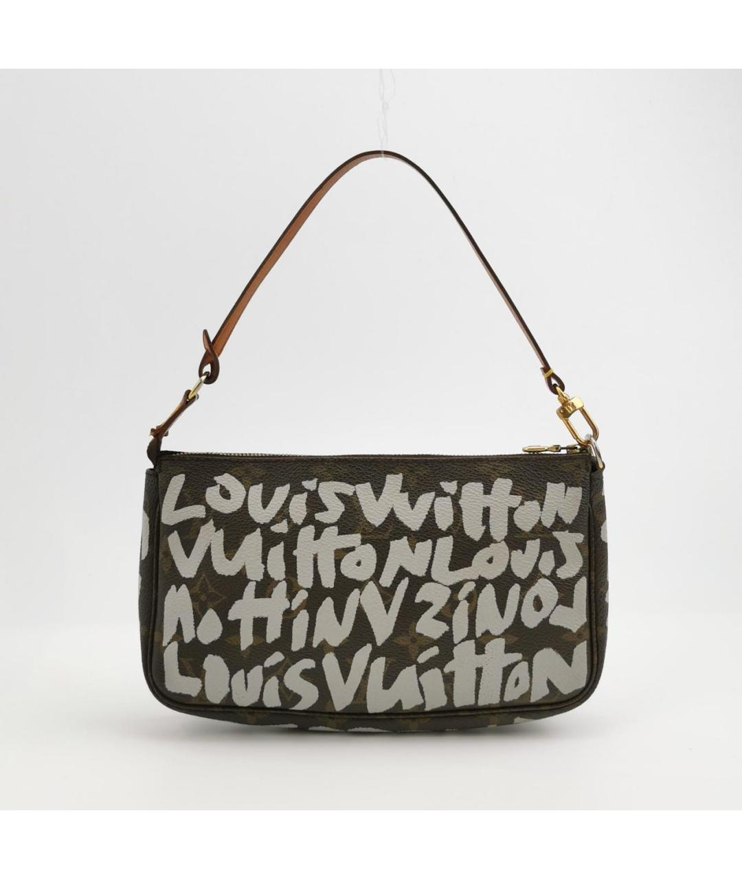 LOUIS VUITTON Коричневая сумка через плечо, фото 4