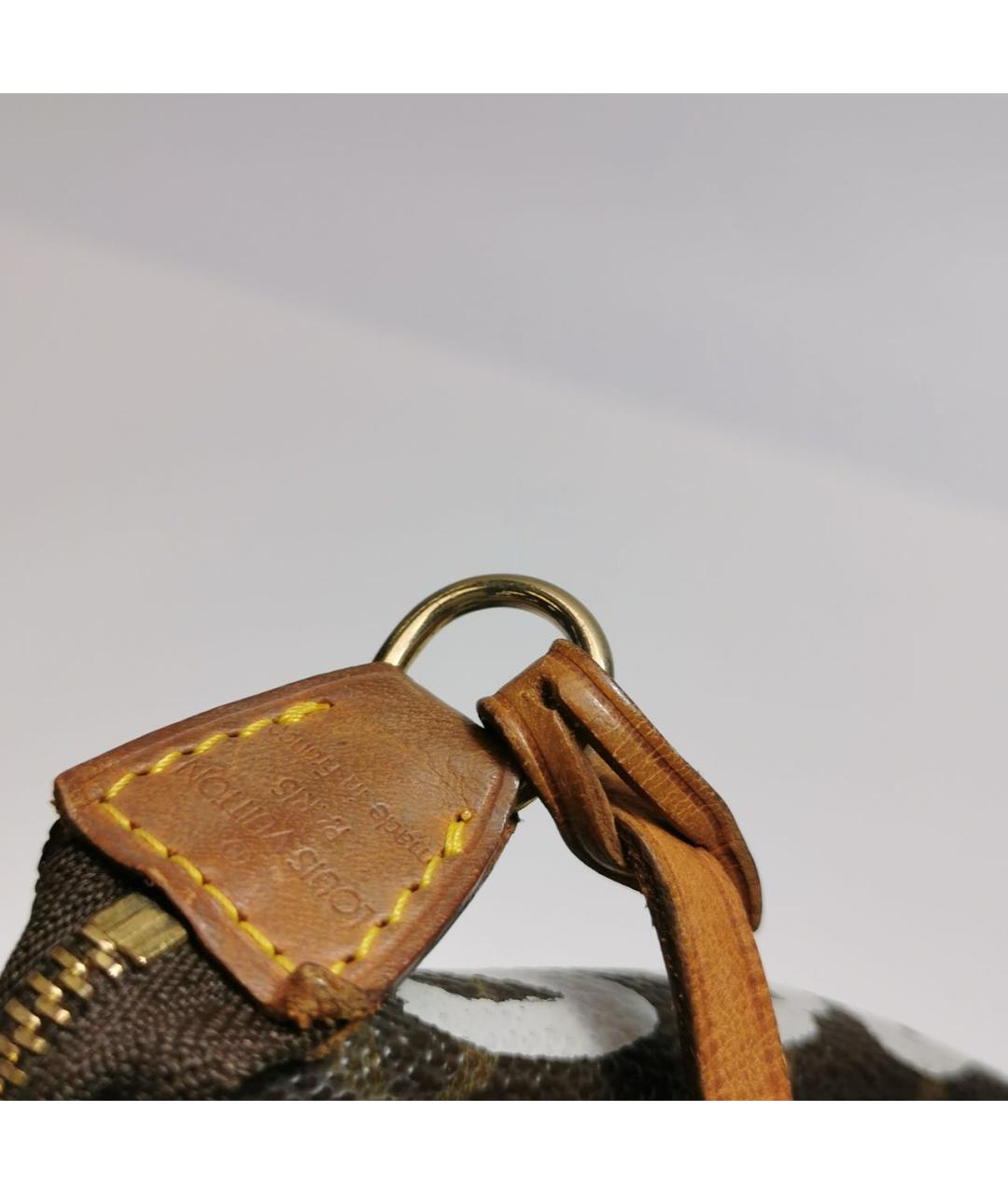 LOUIS VUITTON Коричневая сумка через плечо, фото 8