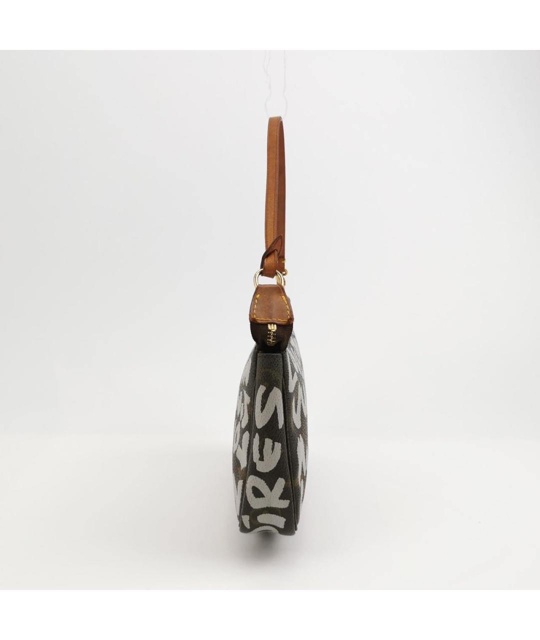 LOUIS VUITTON Коричневая сумка через плечо, фото 3