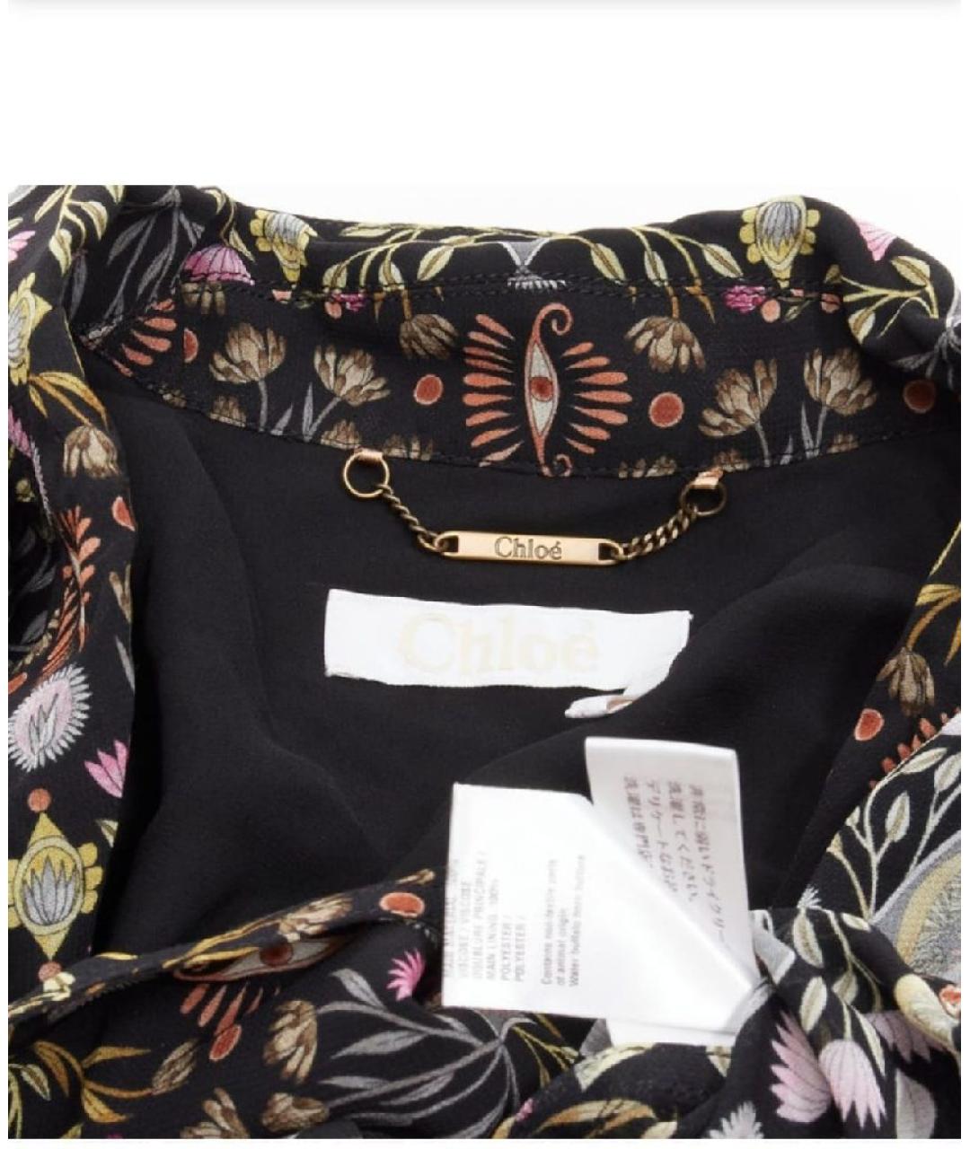 CHLOE Мульти креповое повседневное платье, фото 5