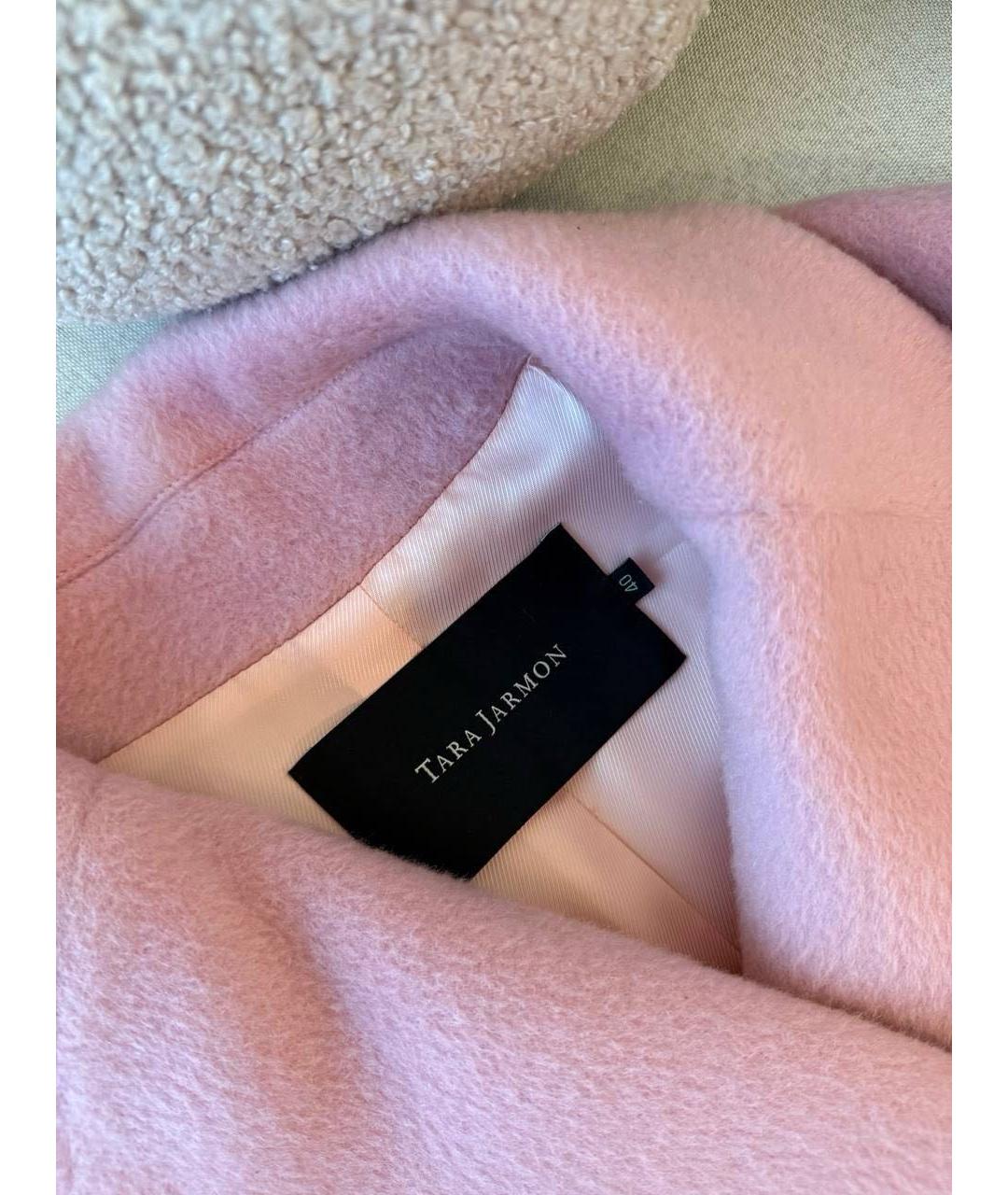 Tara Jarmon Розовое пальто, фото 3