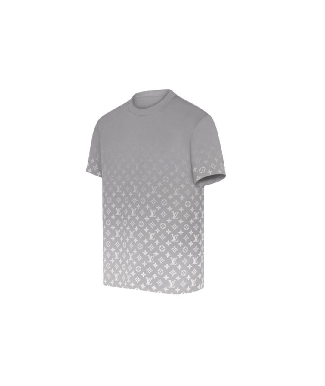 LOUIS VUITTON Серая футболка, фото 3