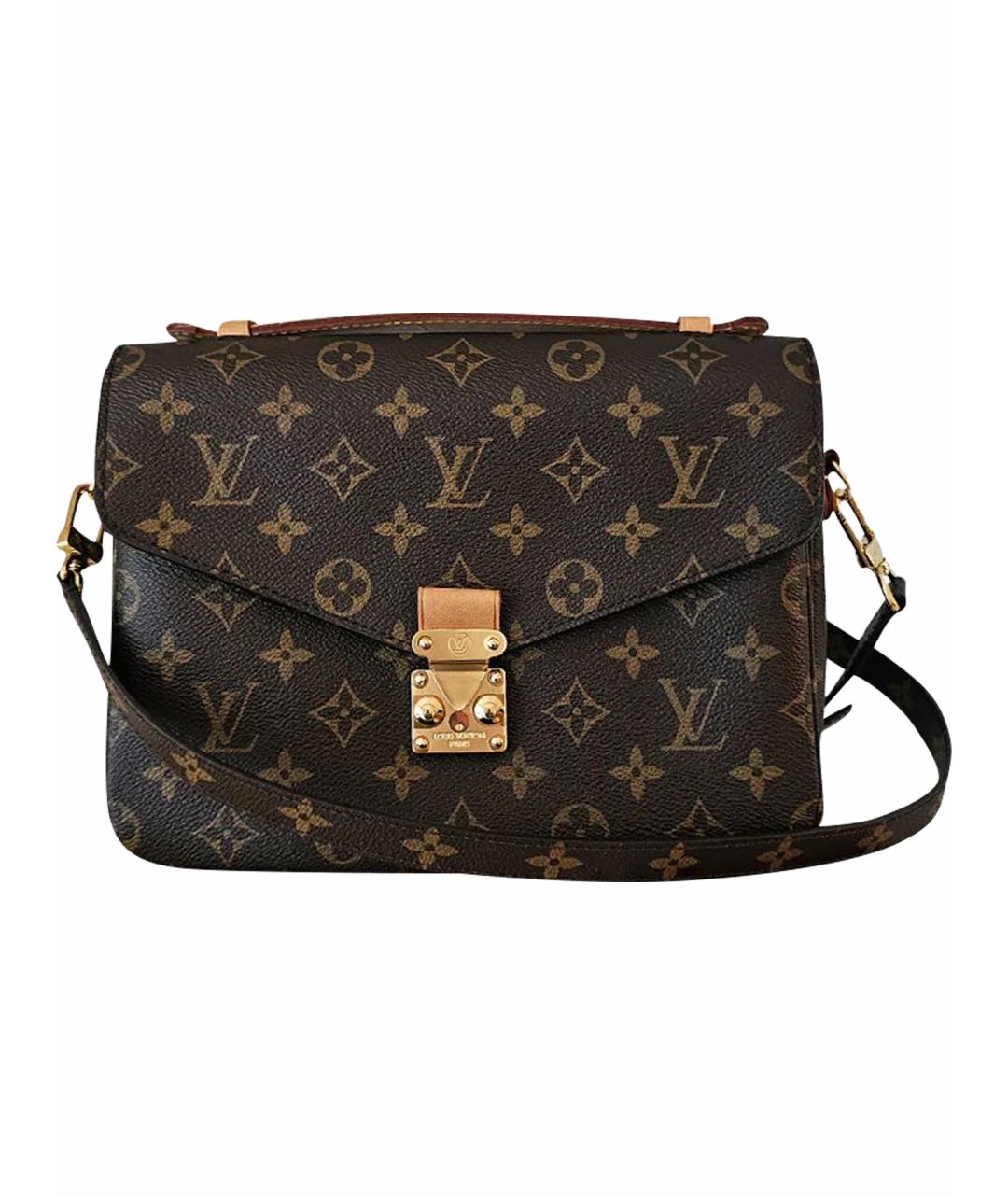 LOUIS VUITTON Коричневая сумка через плечо, фото 1