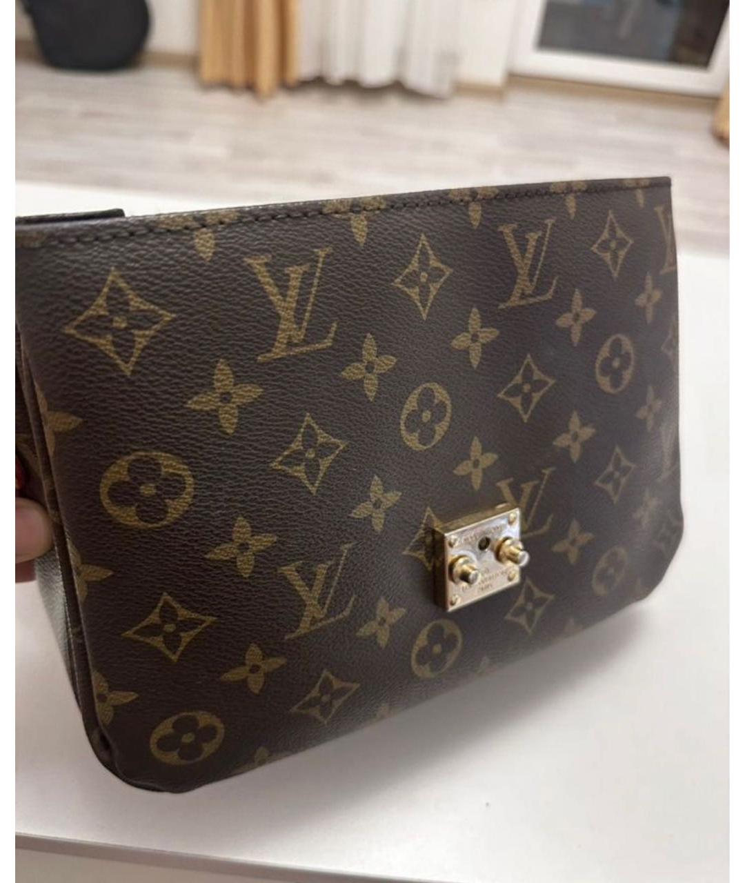 LOUIS VUITTON Коричневая сумка через плечо, фото 2