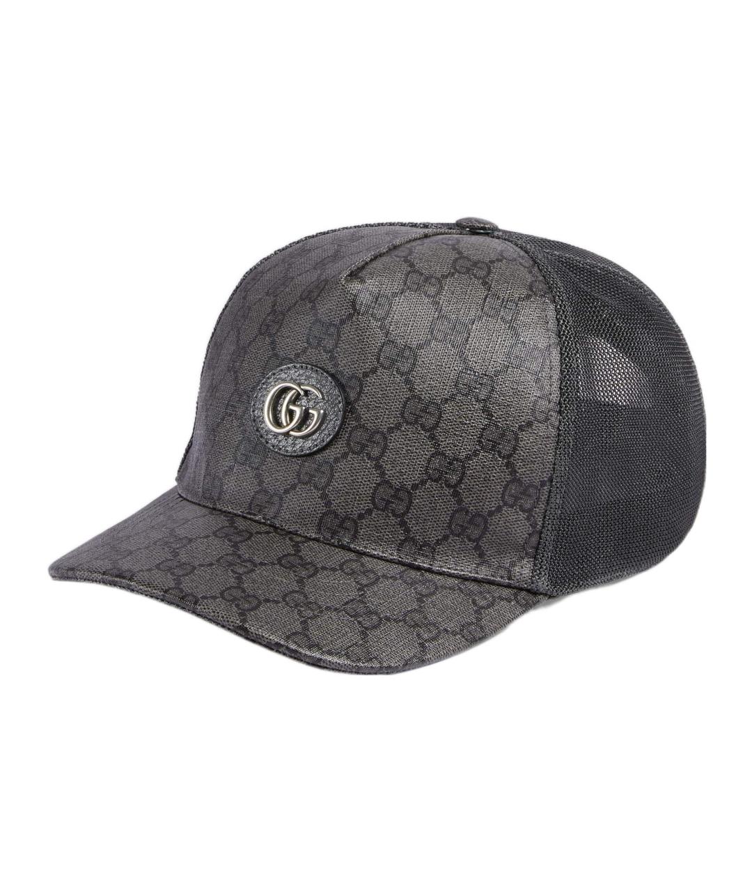 GUCCI Черная кепка, фото 1