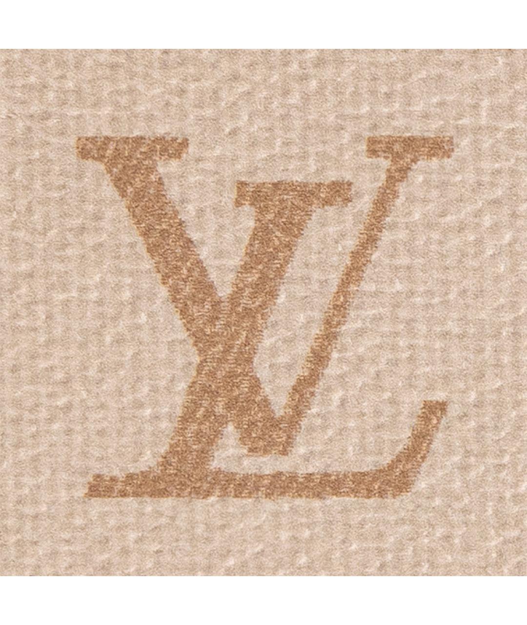 LOUIS VUITTON Бежевая барсетка, фото 4