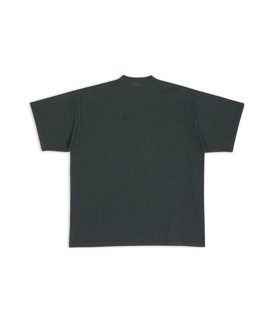 BALENCIAGA Зеленая футболка, фото 2