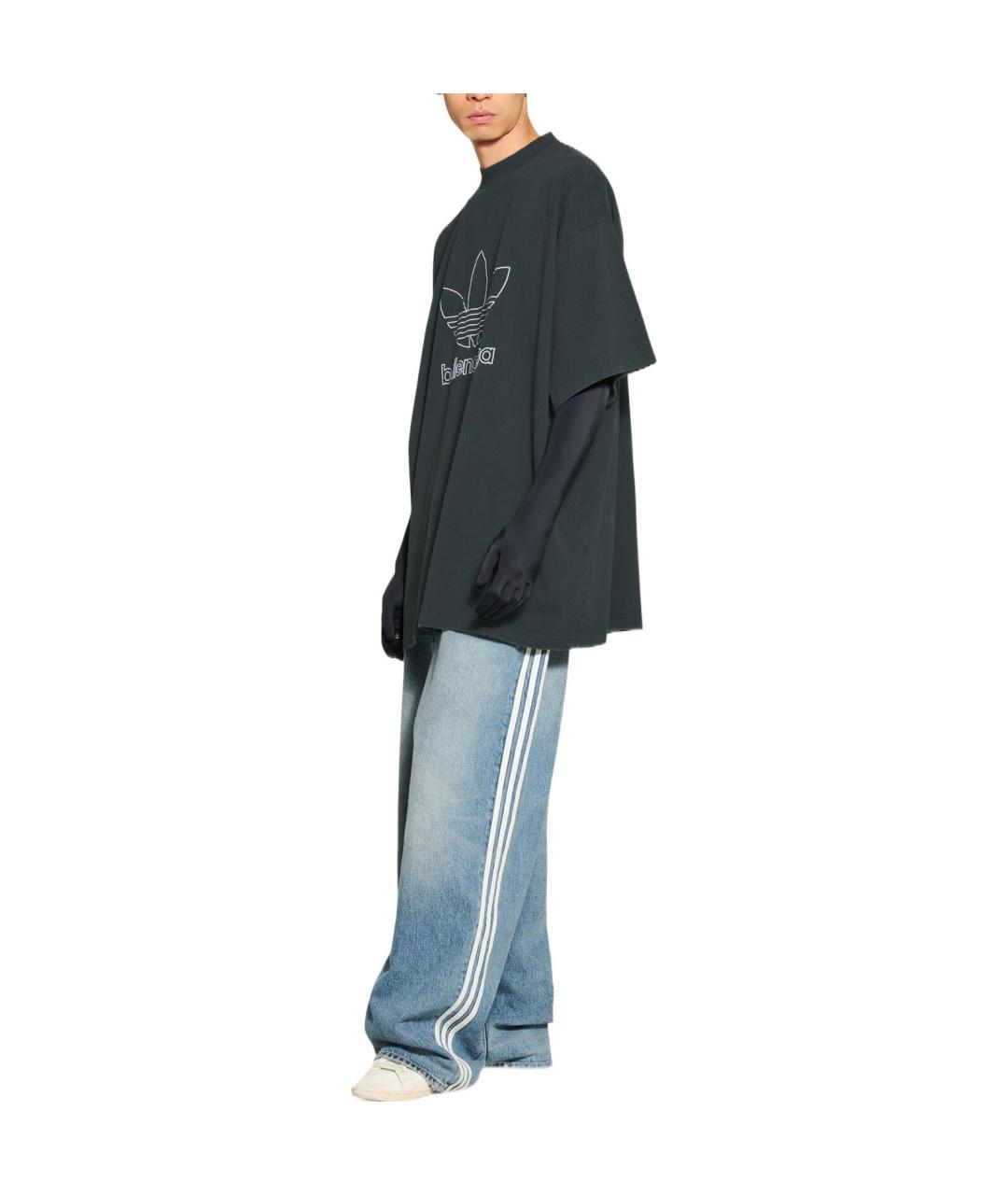 BALENCIAGA Зеленая футболка, фото 3