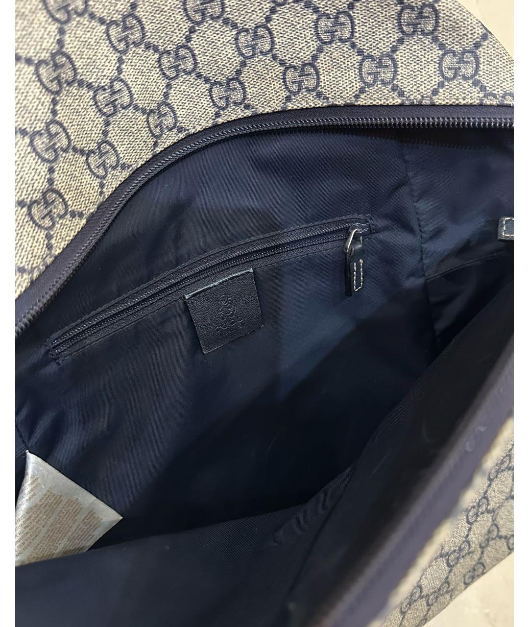GUCCI Синий рюкзак, фото 4