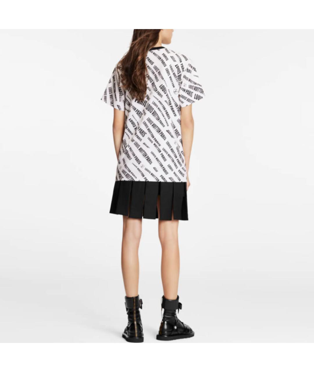 LOUIS VUITTON Мульти хлопковая футболка, фото 4