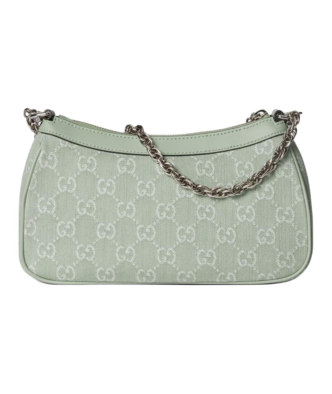 GUCCI Бирюзовая сумка через плечо, фото 4