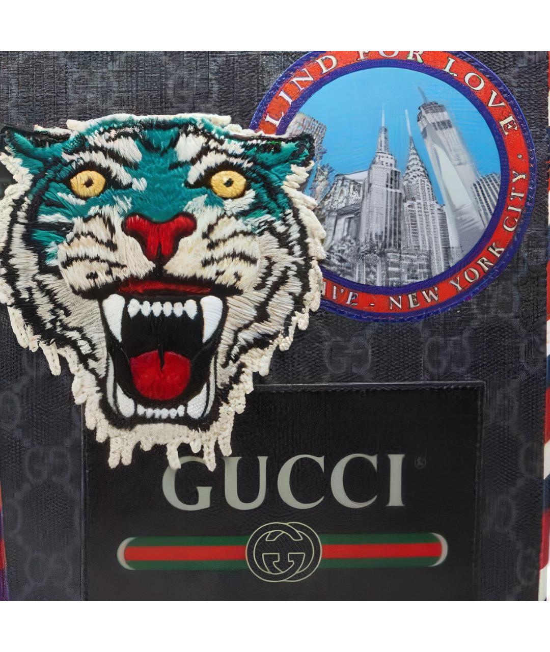 GUCCI Черная папка для документов, фото 5