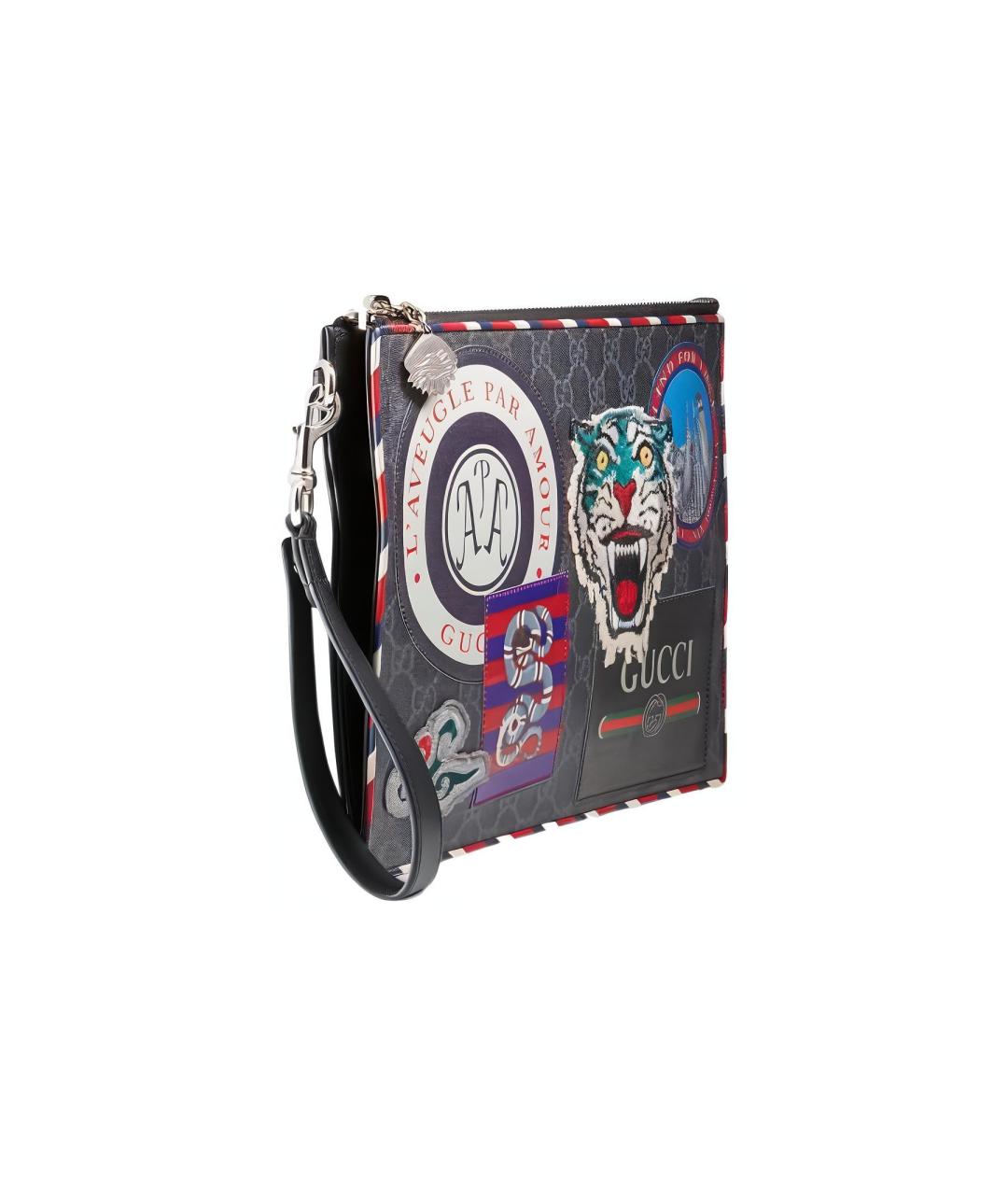 GUCCI Черная папка для документов, фото 2