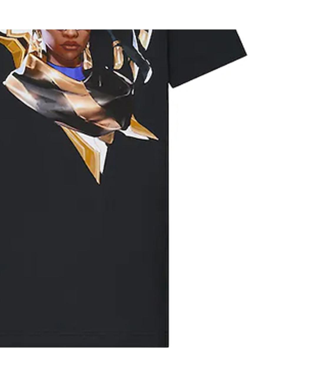 LOUIS VUITTON Черная футболка, фото 6