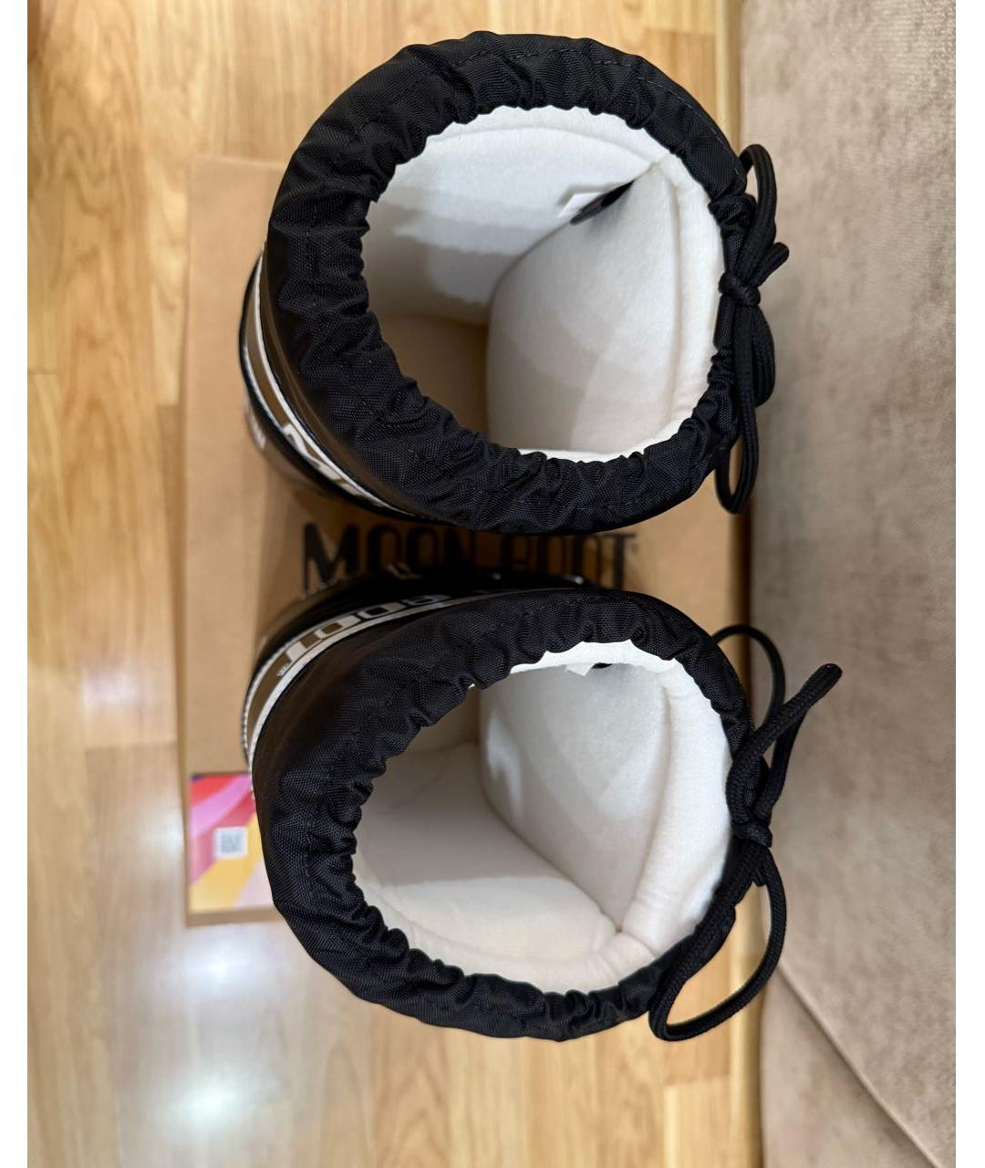 MOON BOOT Черные сапоги, фото 7