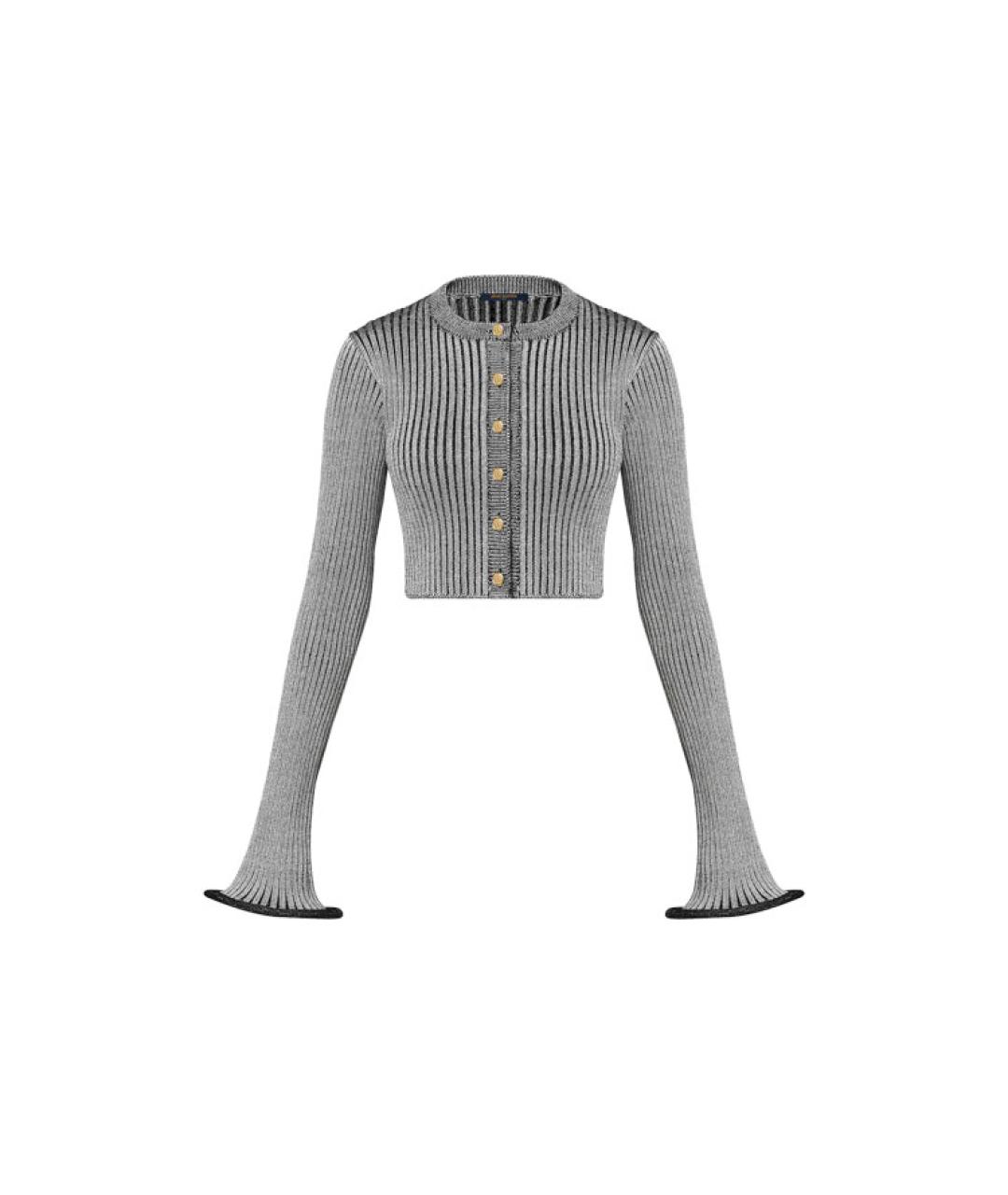 LOUIS VUITTON Серый джемпер / свитер, фото 1