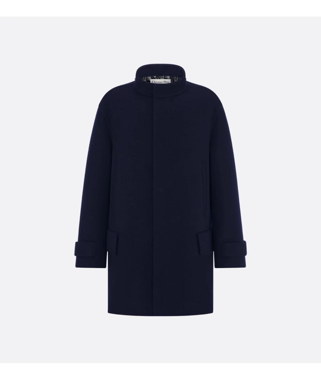 CHRISTIAN DIOR Черное твидовое пальто, фото 3