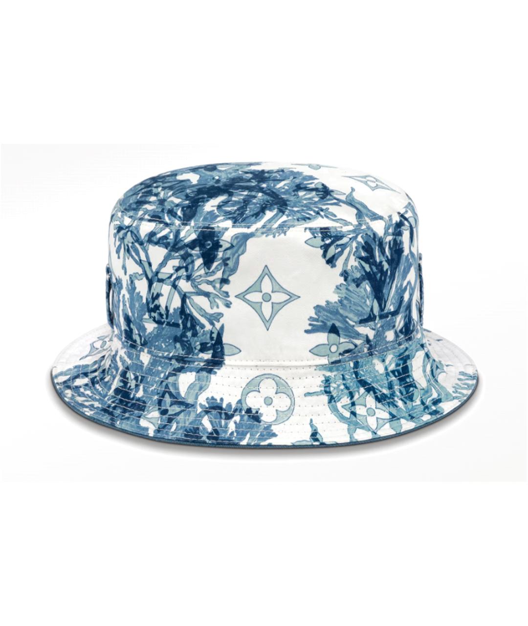 LOUIS VUITTON Синяя хлопковая панама, фото 2