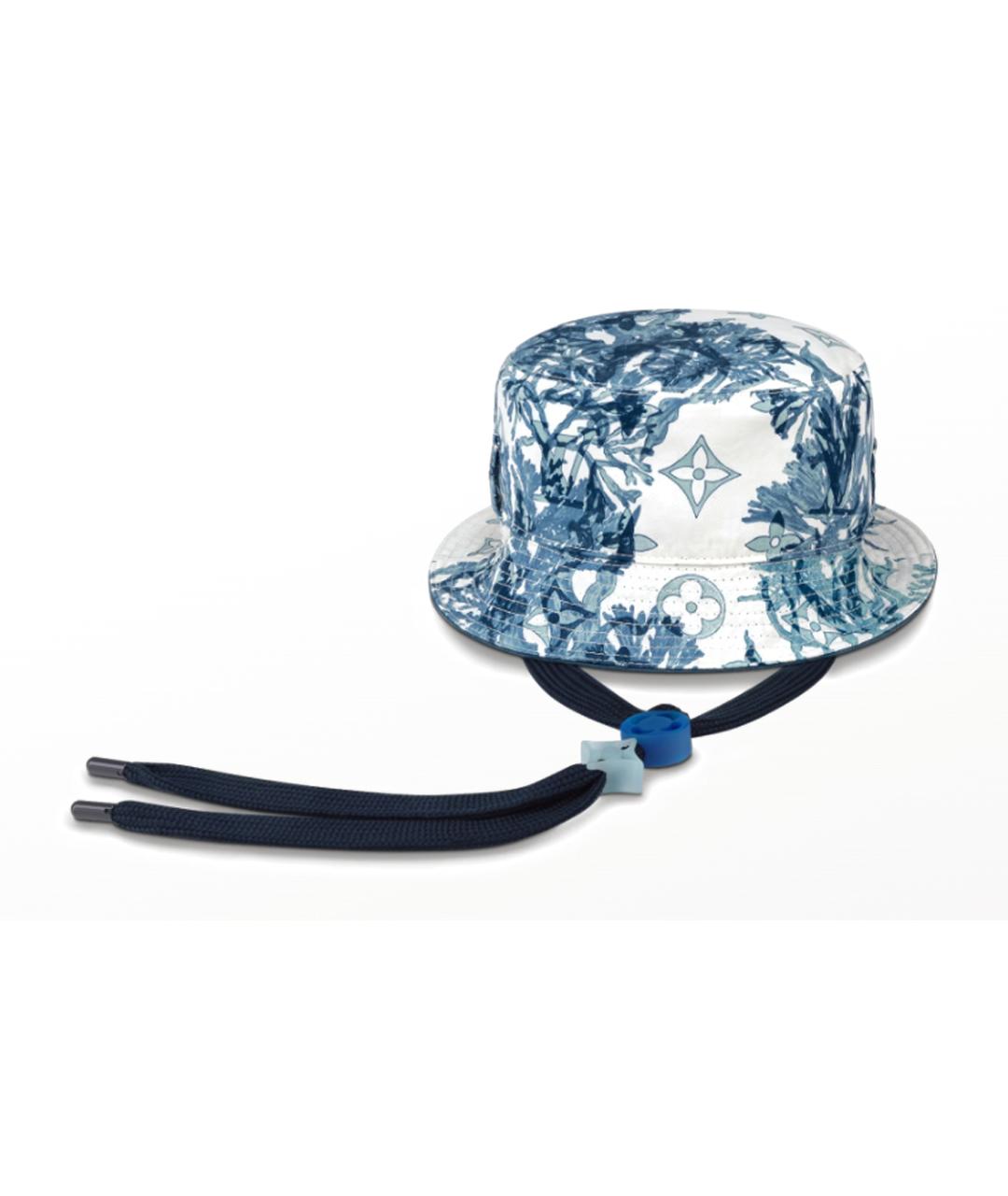 LOUIS VUITTON Синяя хлопковая панама, фото 4