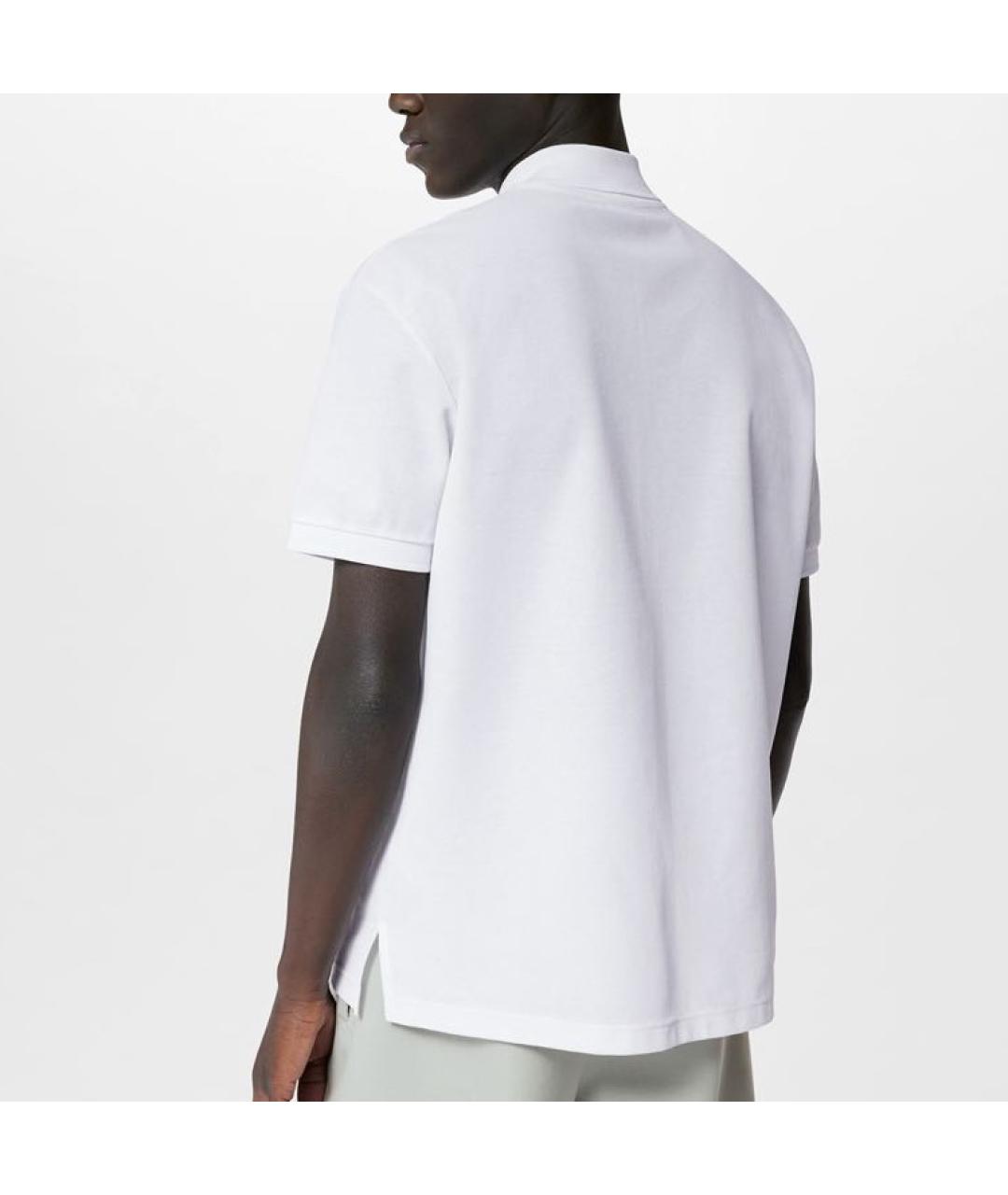 LOUIS VUITTON Белая хлопковая футболка, фото 6