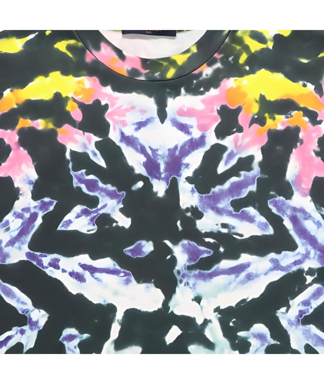 LOUIS VUITTON Мульти футболка, фото 6