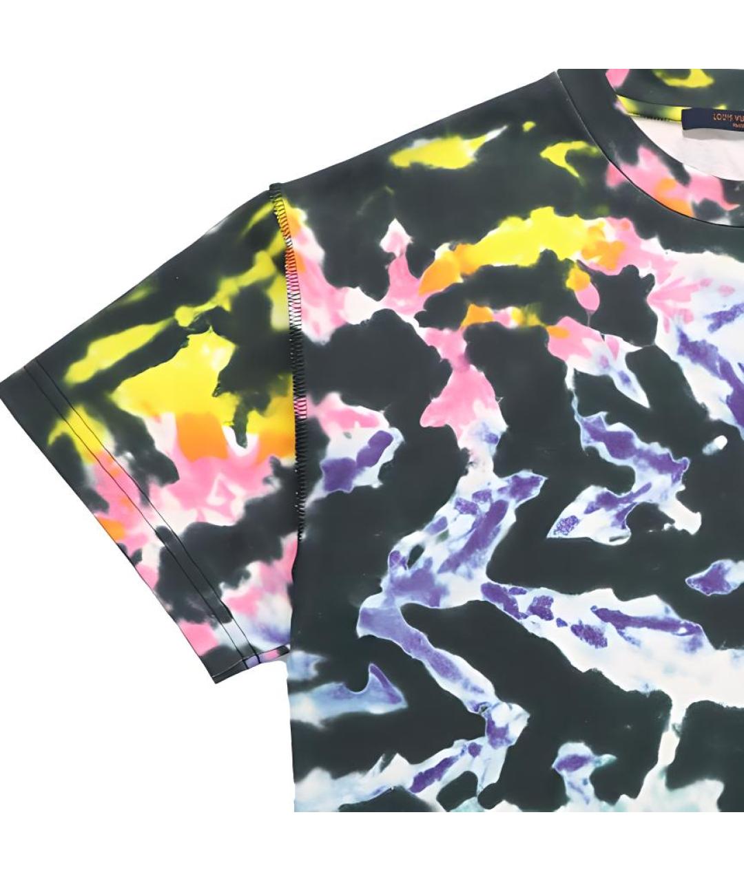 LOUIS VUITTON Мульти футболка, фото 4