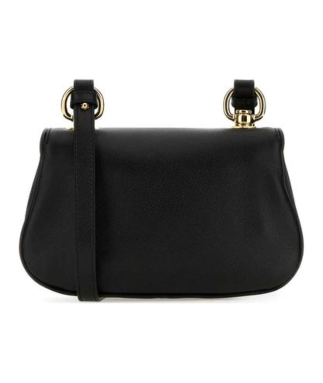 GUCCI Черная кожаная сумка через плечо, фото 8