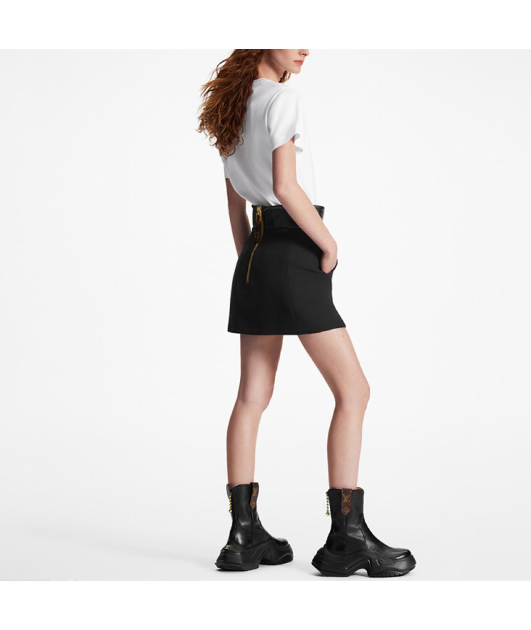 LOUIS VUITTON Белая хлопковая футболка, фото 5