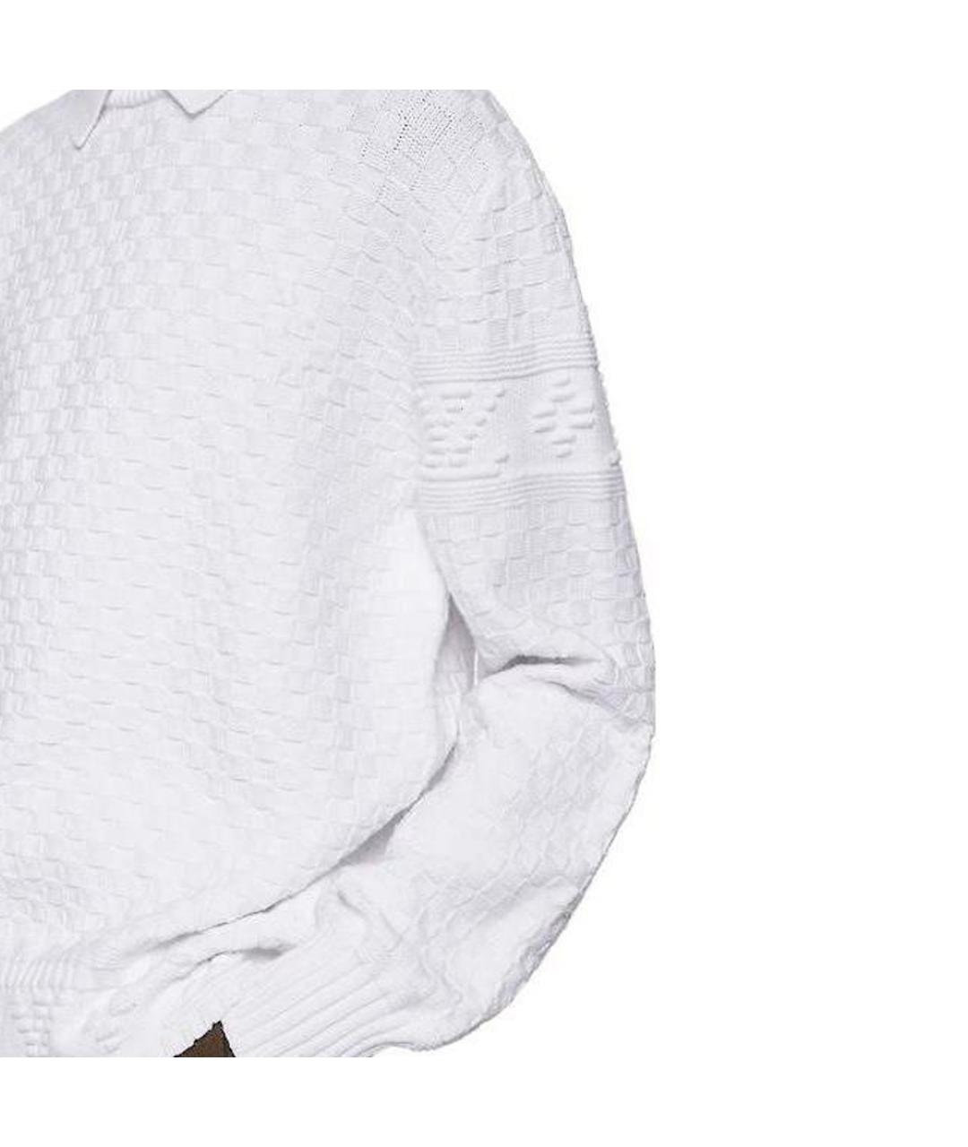 LOUIS VUITTON Белый джемпер / свитер, фото 4