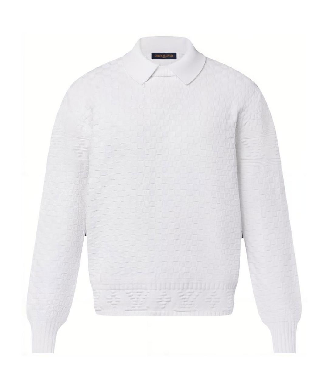 LOUIS VUITTON Белый джемпер / свитер, фото 1