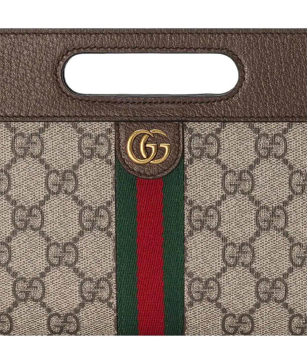 GUCCI Коричневая поясная сумка, фото 8