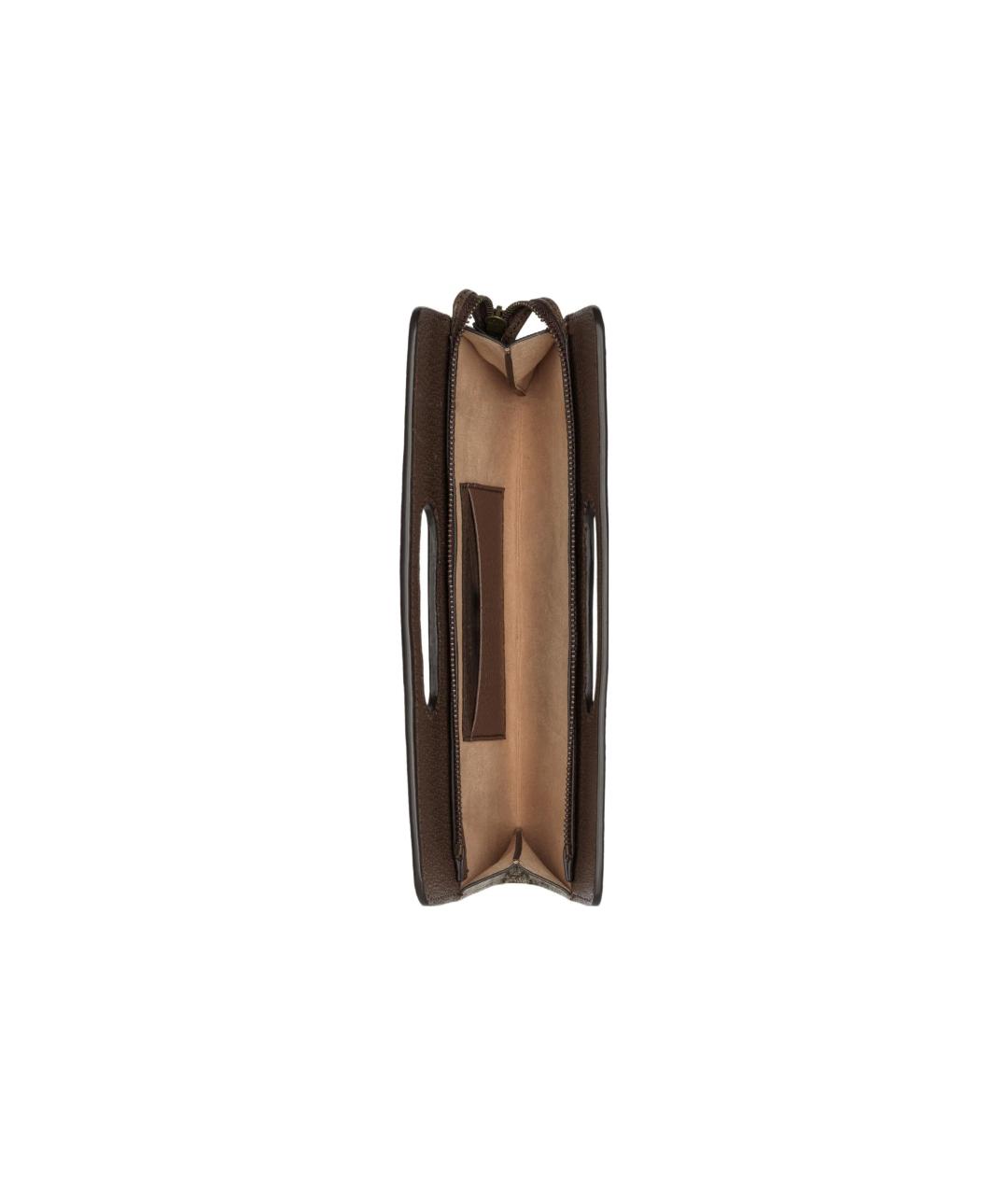 GUCCI Коричневая поясная сумка, фото 6