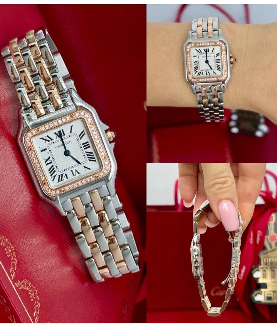 CARTIER Мульти часы из розового золота, фото 9