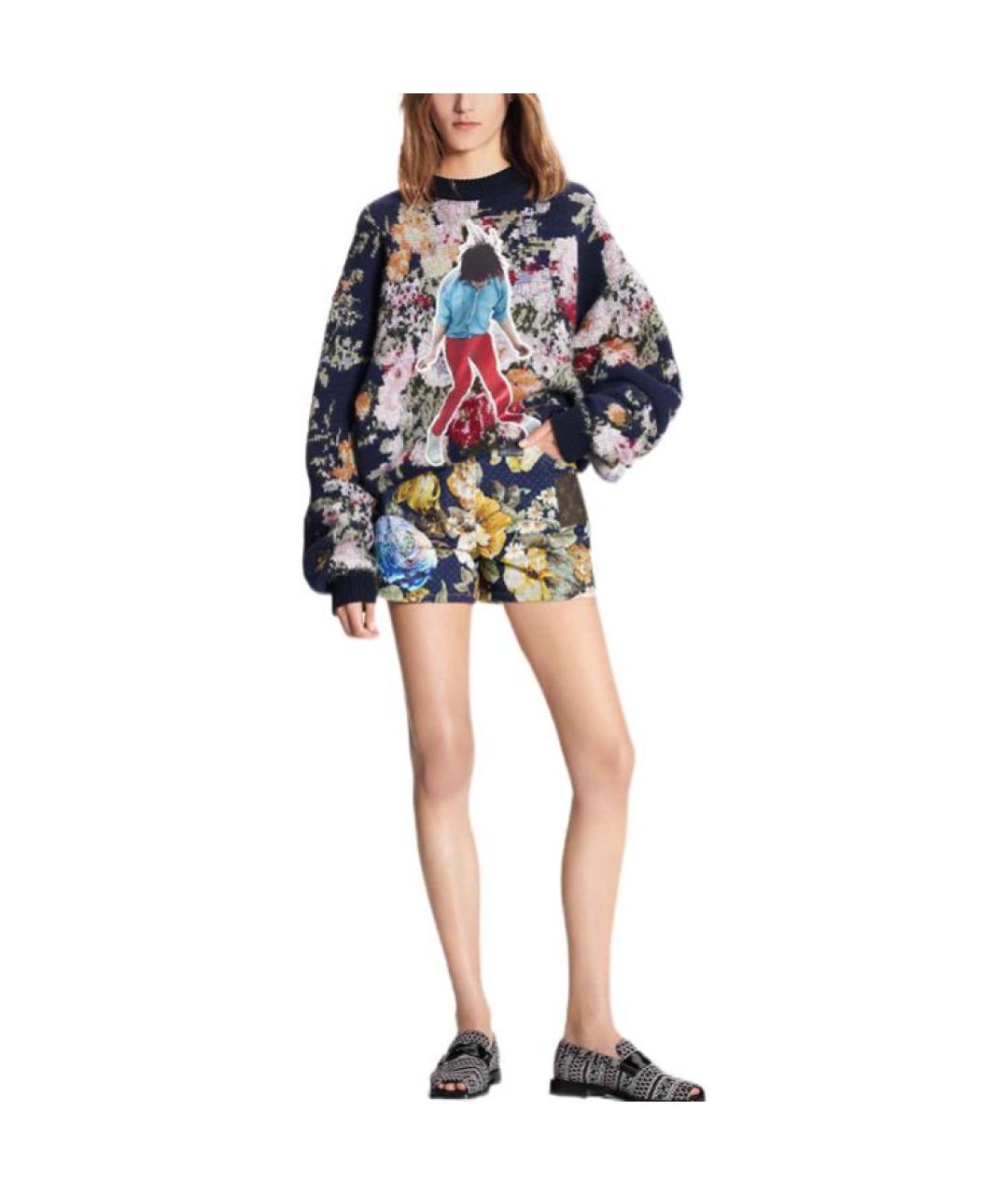 LOUIS VUITTON Синий джемпер / свитер, фото 2