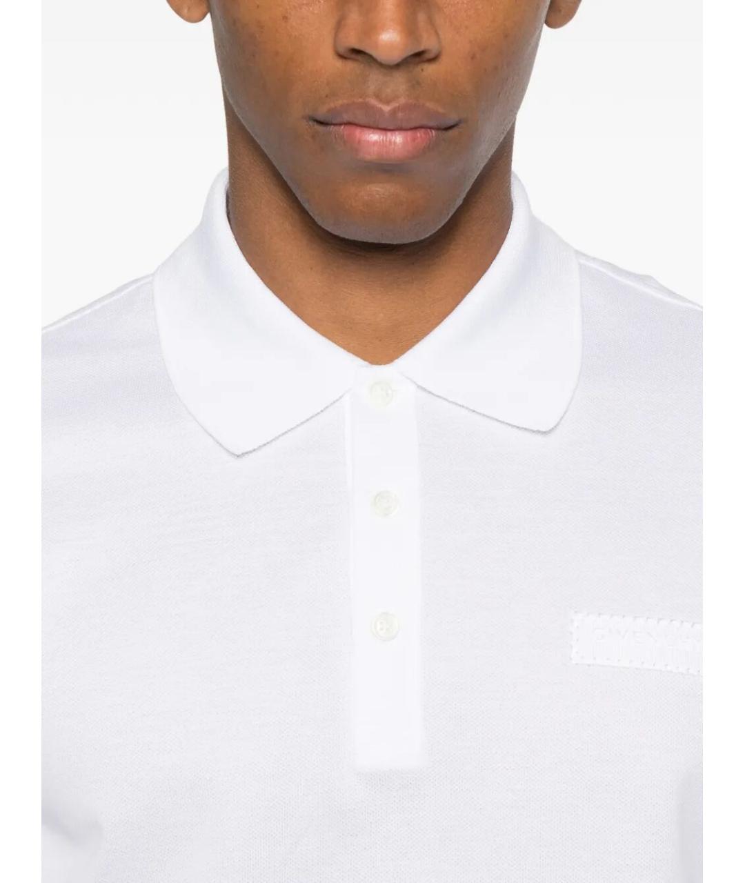 GIVENCHY Белая хлопковая футболка, фото 4