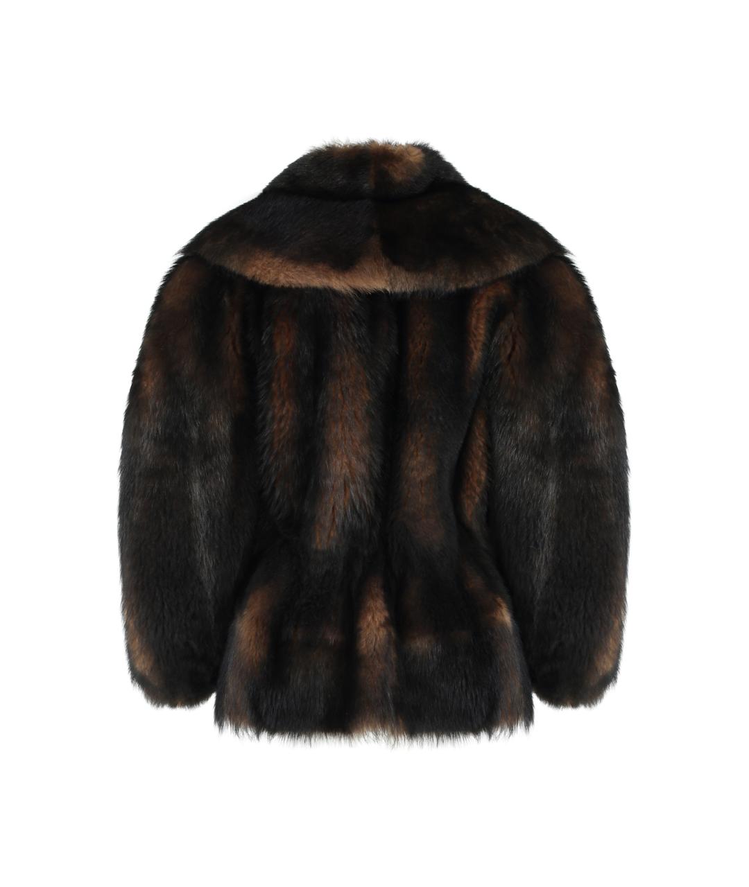 FENDI Коричневая куртка, фото 2