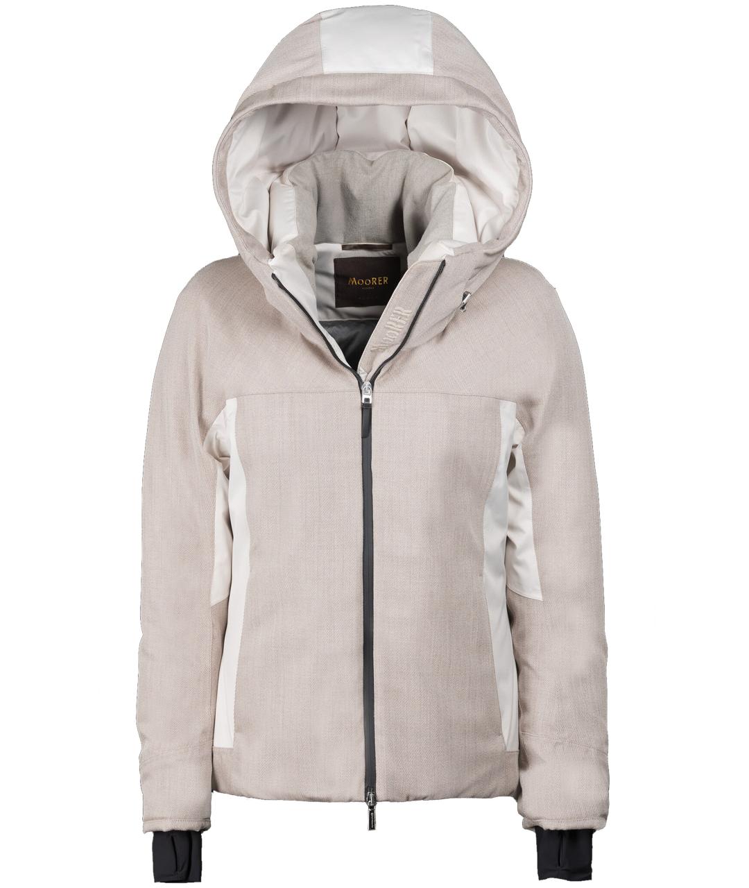 MOORER Белая шерстяная куртка, фото 1