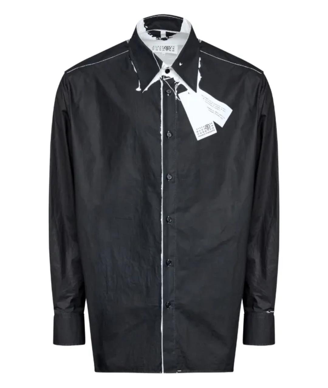 MM6 MAISON MARGIELA Мульти хлопковая кэжуал рубашка, фото 1