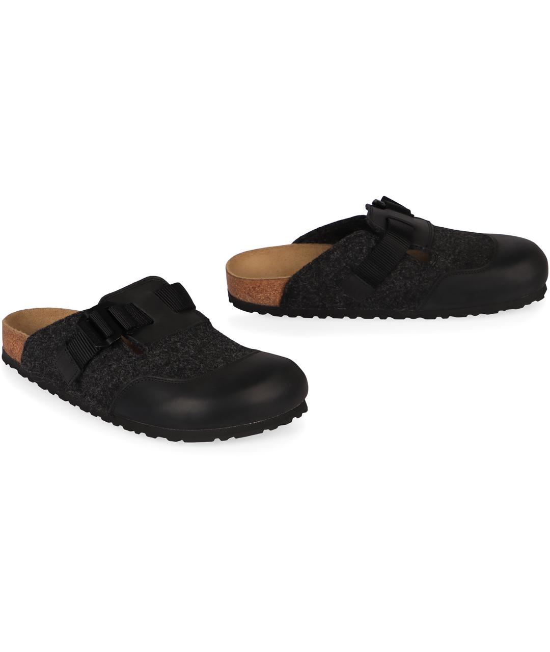 BIRKENSTOCK Черные текстильные сандалии, фото 3