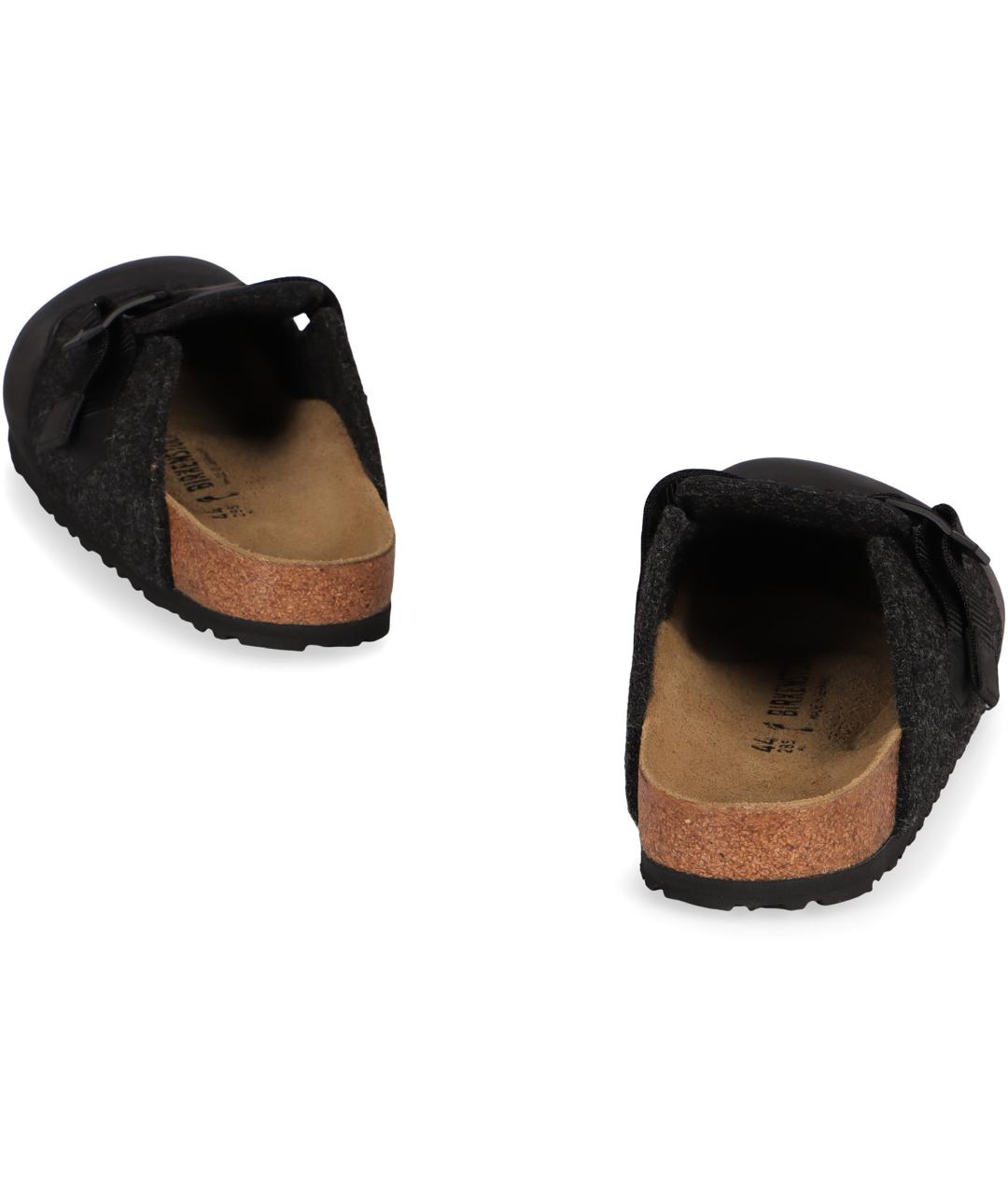 BIRKENSTOCK Черные текстильные сандалии, фото 4