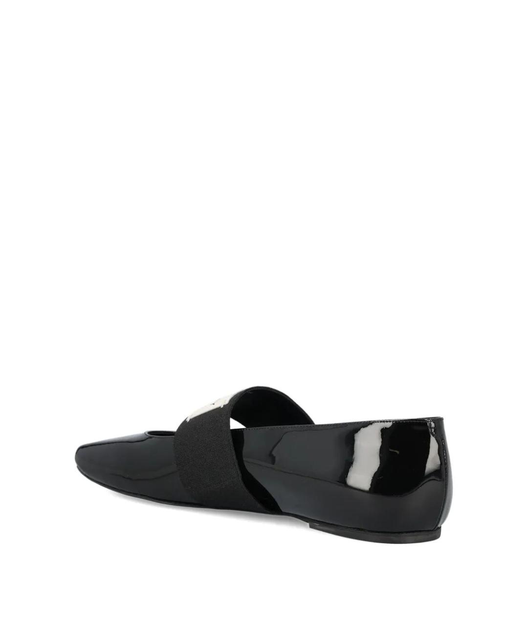 GIVENCHY Черные балетки из лакированной кожи, фото 3