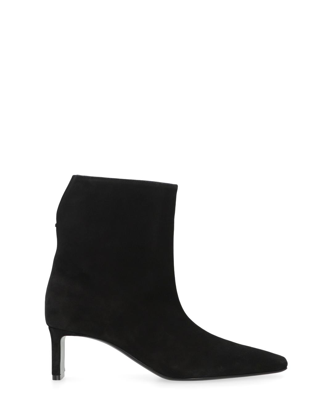 KHAITE Черные замшевые ботильоны, фото 1