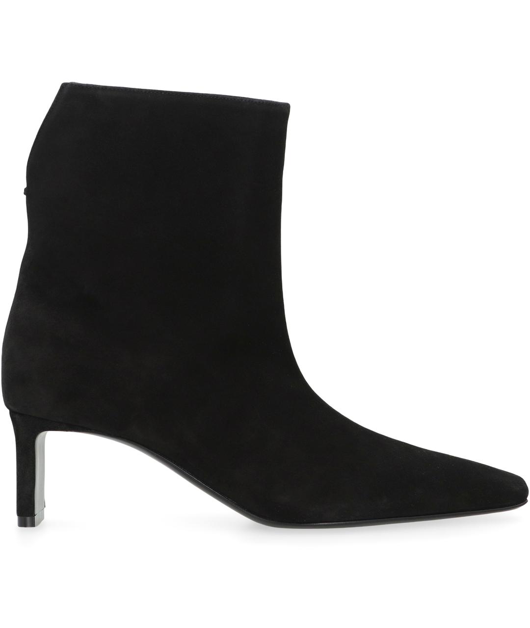 KHAITE Черные замшевые ботильоны, фото 2