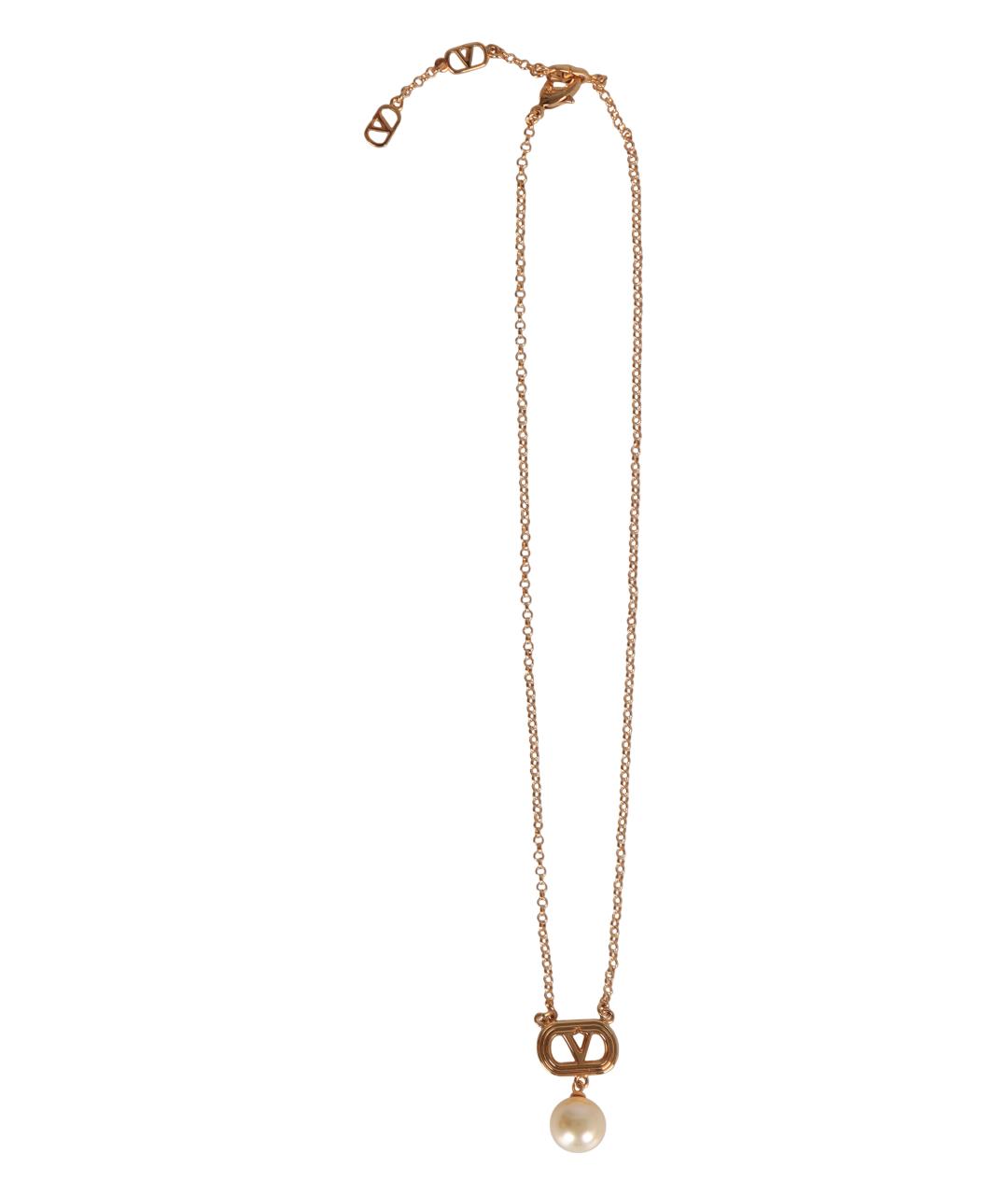 VALENTINO Золотая металлическая подвеска, фото 2