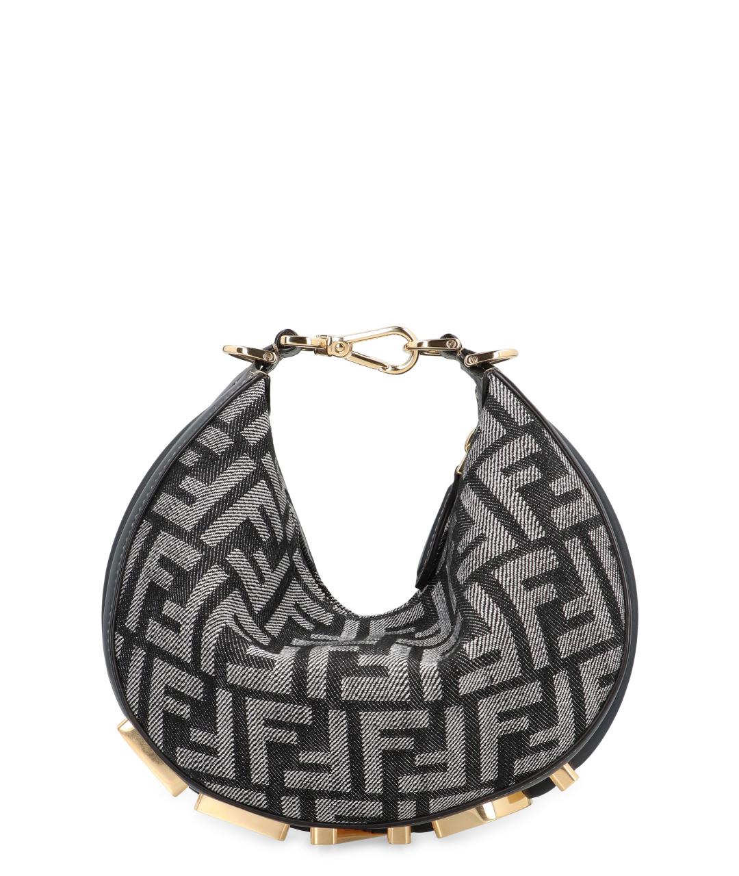 FENDI Мульти тканевая сумка с короткими ручками, фото 1