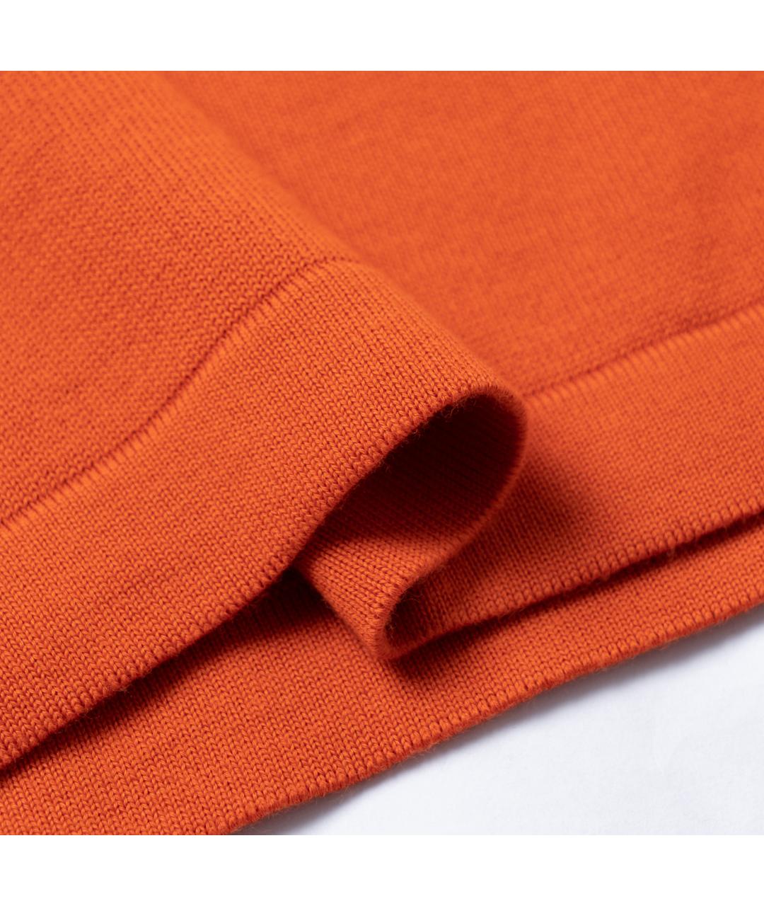 LOUIS VUITTON Оранжевая хлопковая футболка, фото 6