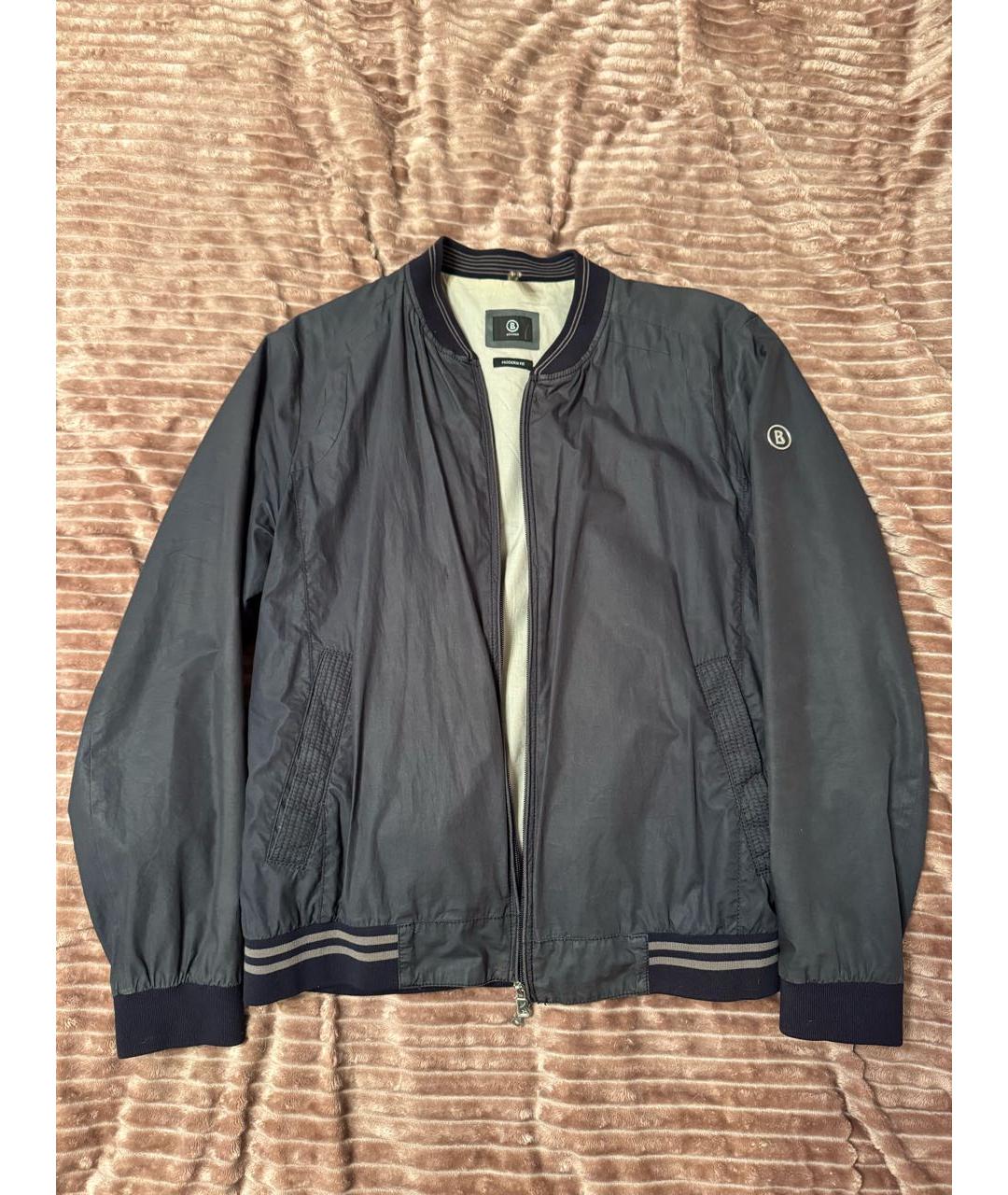 BOGNER Черная хлопковая куртка, фото 5