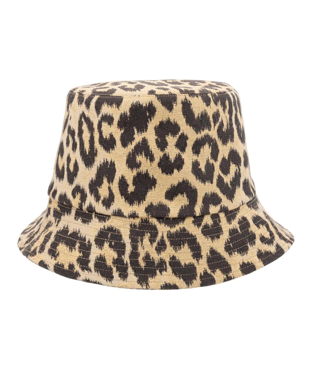 CHRISTIAN DIOR Бежевая хлопковая панама, фото 2