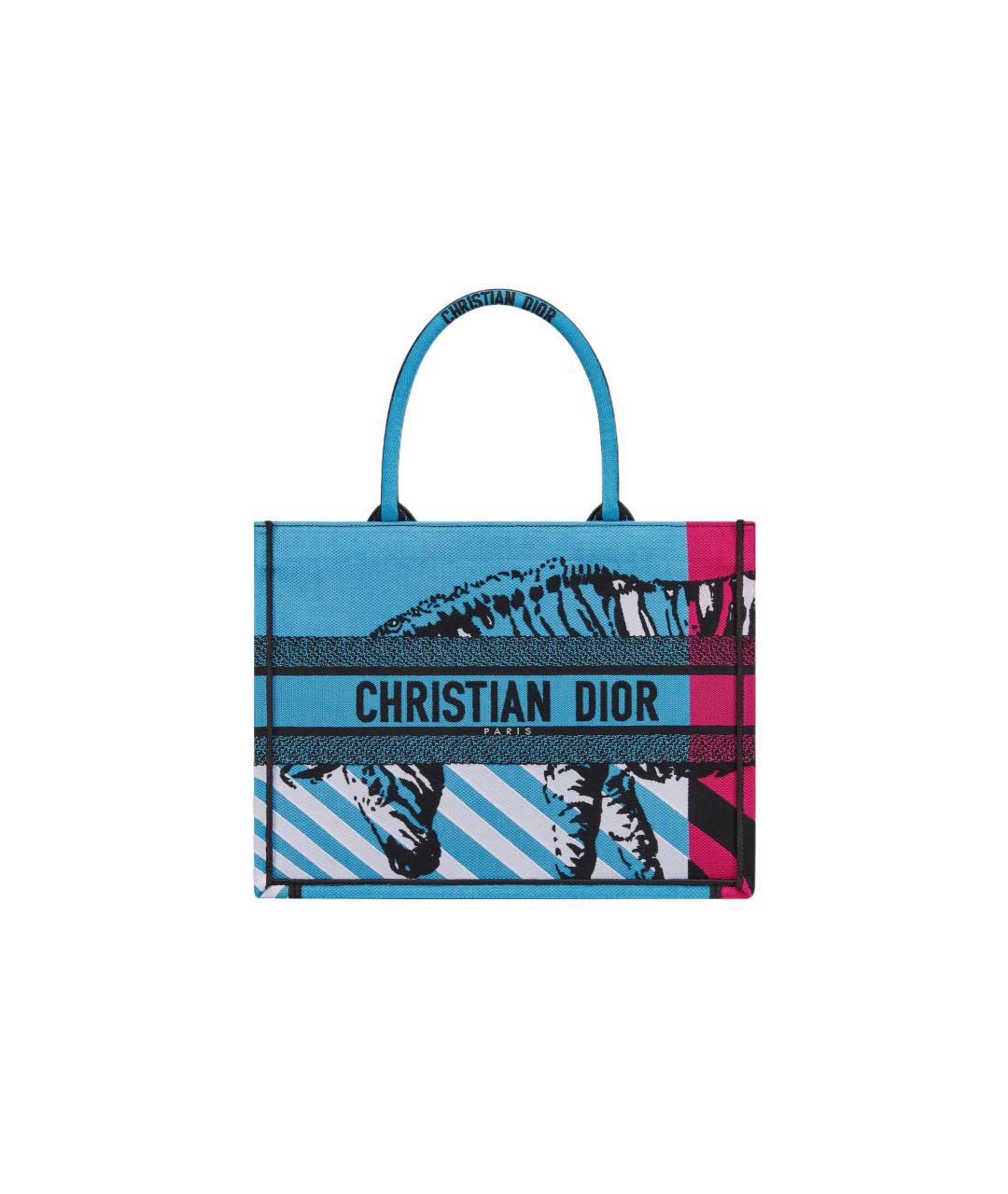 CHRISTIAN DIOR Синяя сумка через плечо, фото 8